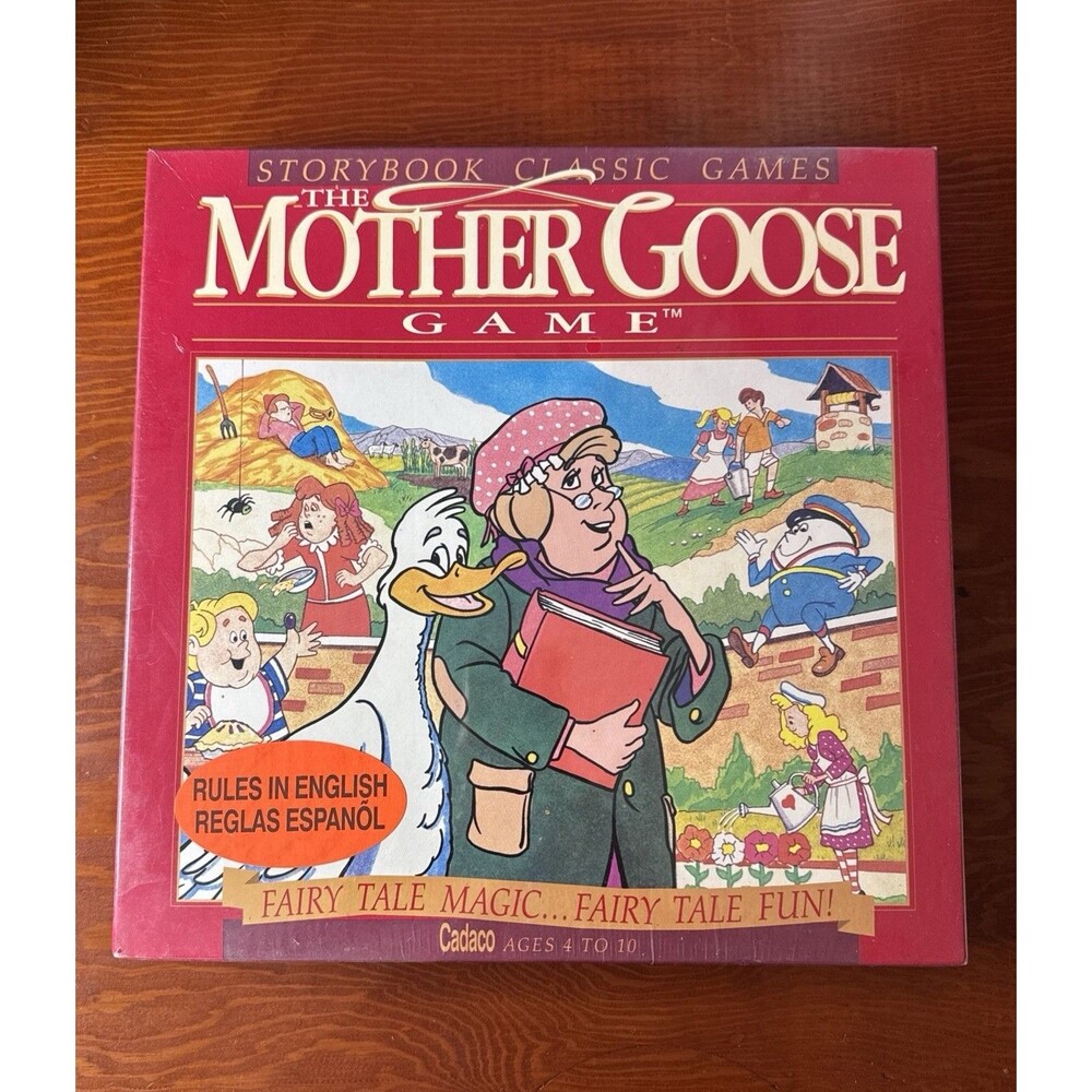 The Mother Goose Game-Storybook Classics Games-Complete-1993-Vintage-New